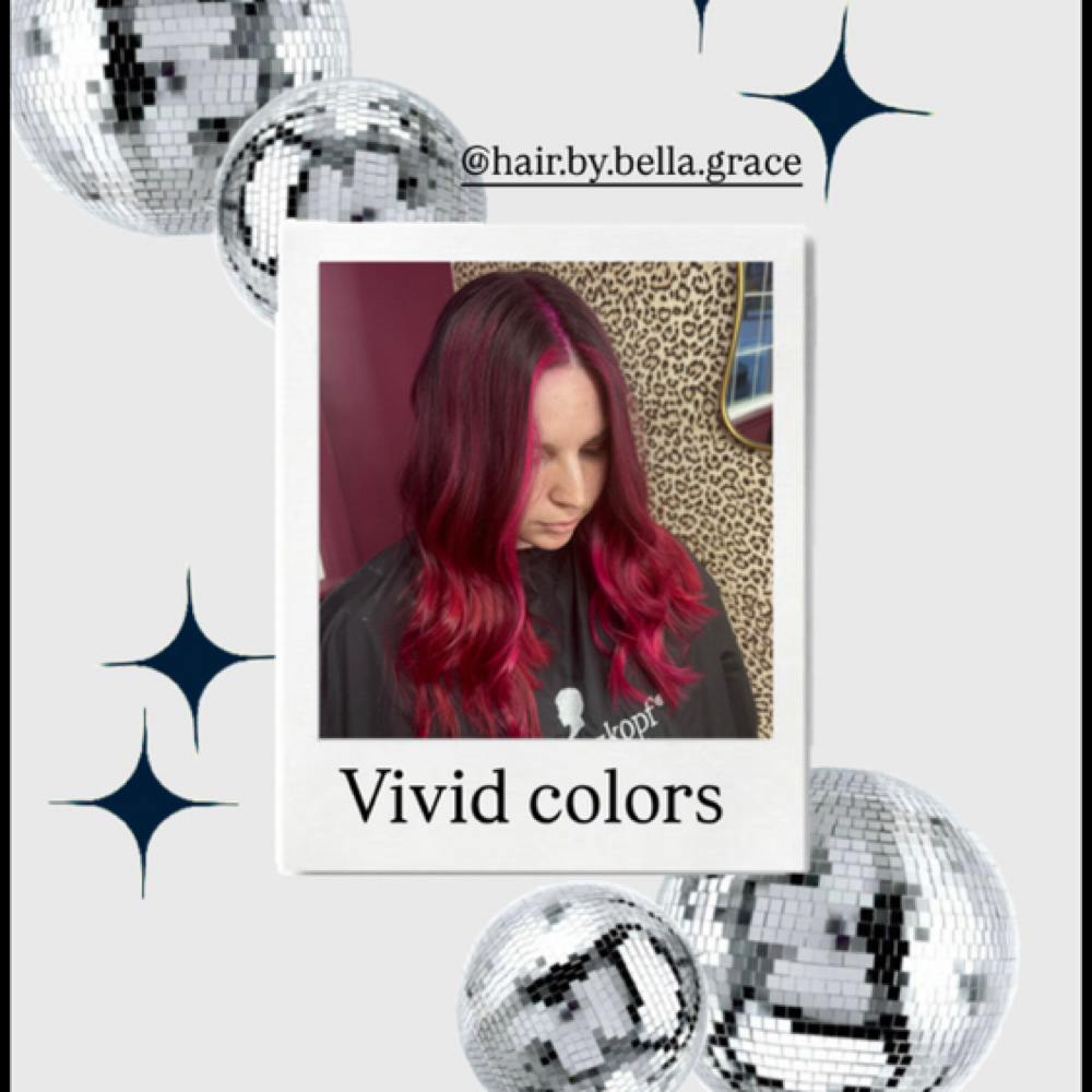 Vivid Color at BOLD Beauty Bar & Extensions in Norwalk, OH