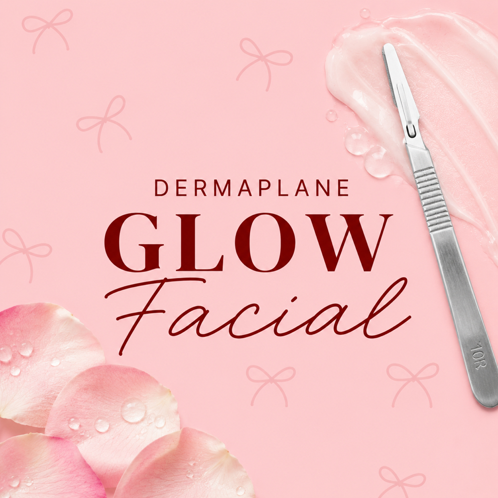Dermaplane Glow Facial at The Beauty Bestie Studio in Riverview, FL