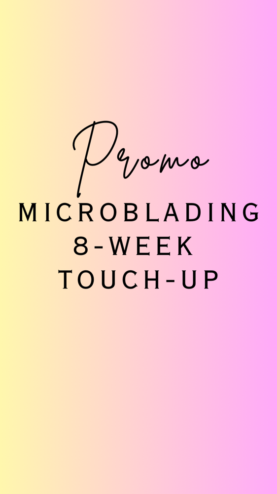 PROMO MICROBLADING 8-WEEK