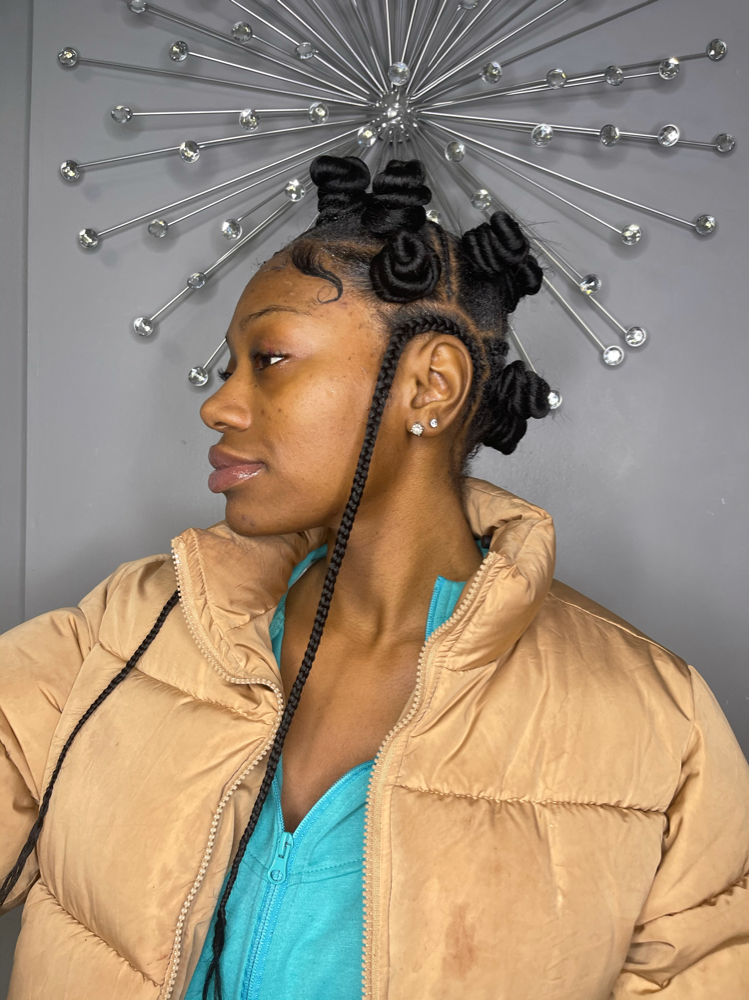 Designer Bantu Knots