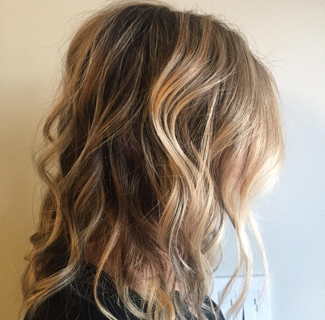 partial highlight(foil or balayage)