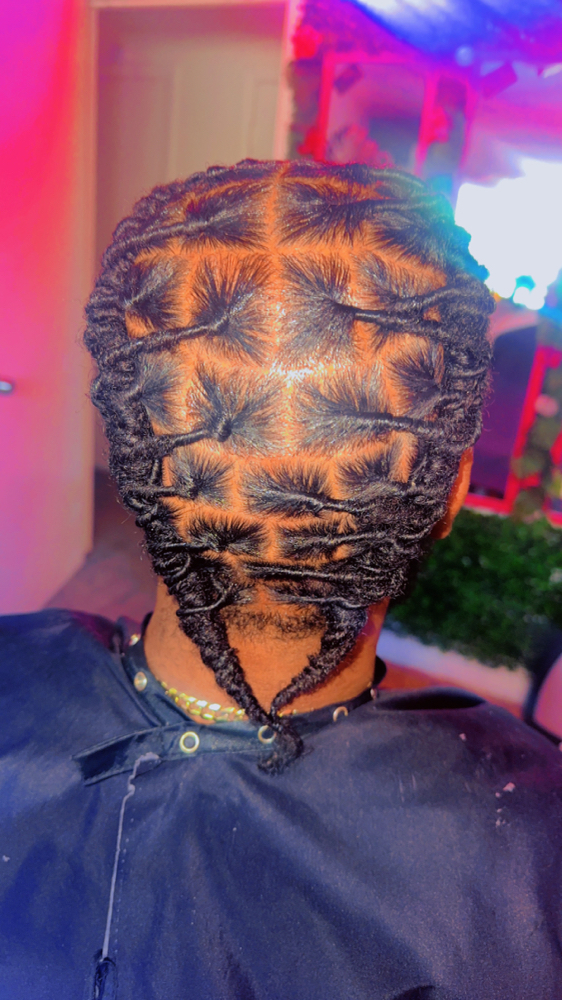 Loc Retwist/ Wash/ Style at Eclectic Touch Llc in 74135