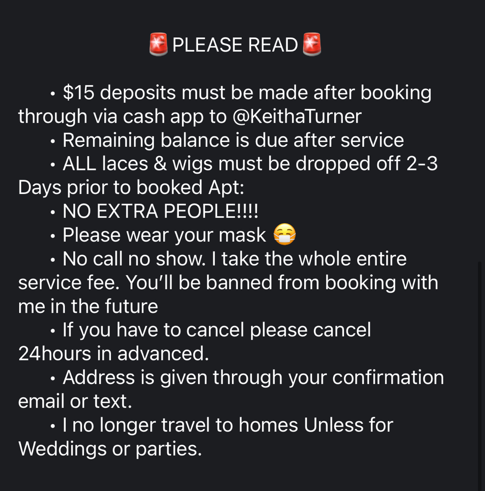 REQUIREMENTS TO BOOK