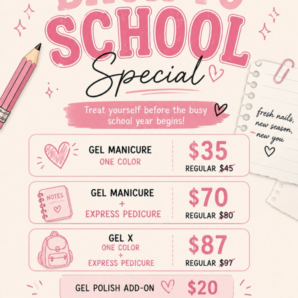Back To School Deal 2 at Alexis Hernandez in New Braunfels, TX