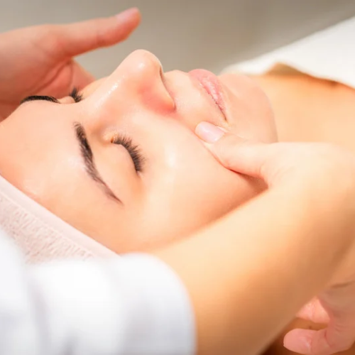 Lymphatic Drainage Facial Massage