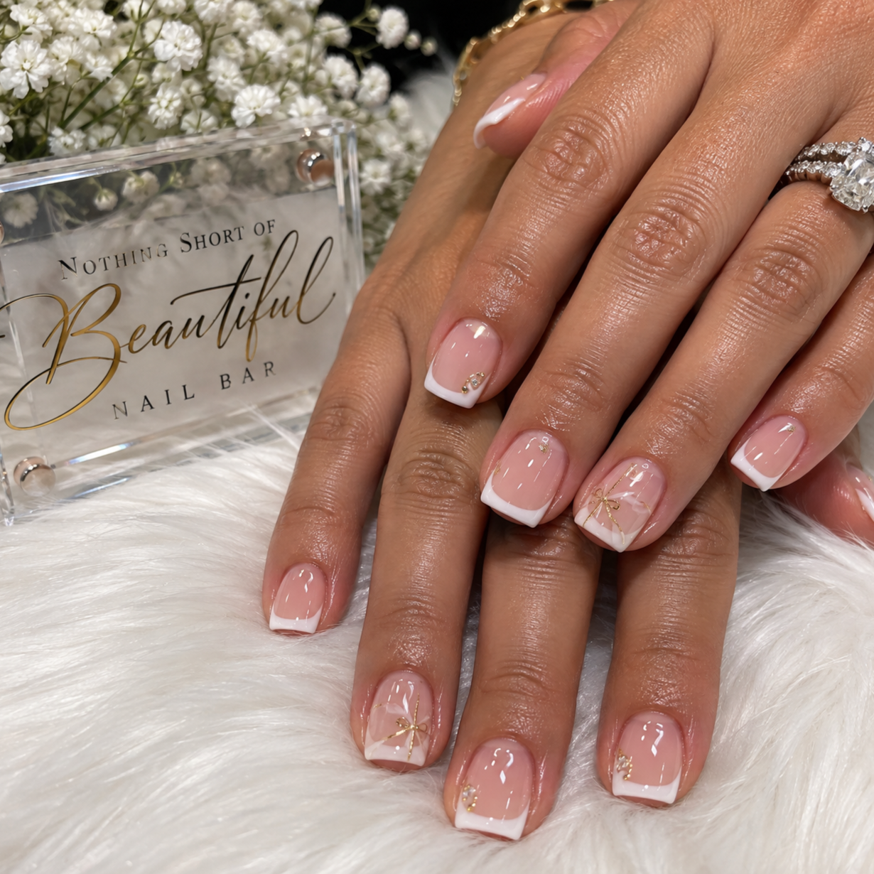 NAILS: Full Set- Gel-X- short at A Shear Thing Beauty Collective in The woodlands, TX