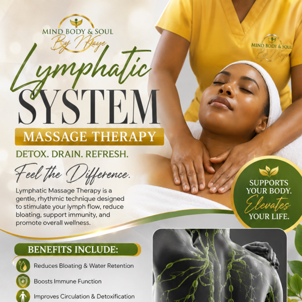 Lymphatic Drainage Massage at Mind Body & Soul By Kaye in Houston, TX