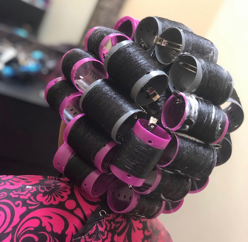 Rollerset Or Flat Wrap