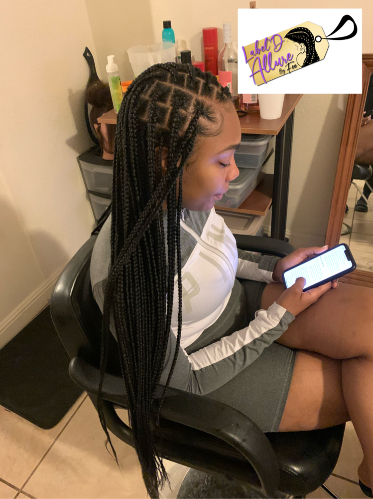 Small Knotless Extended Length