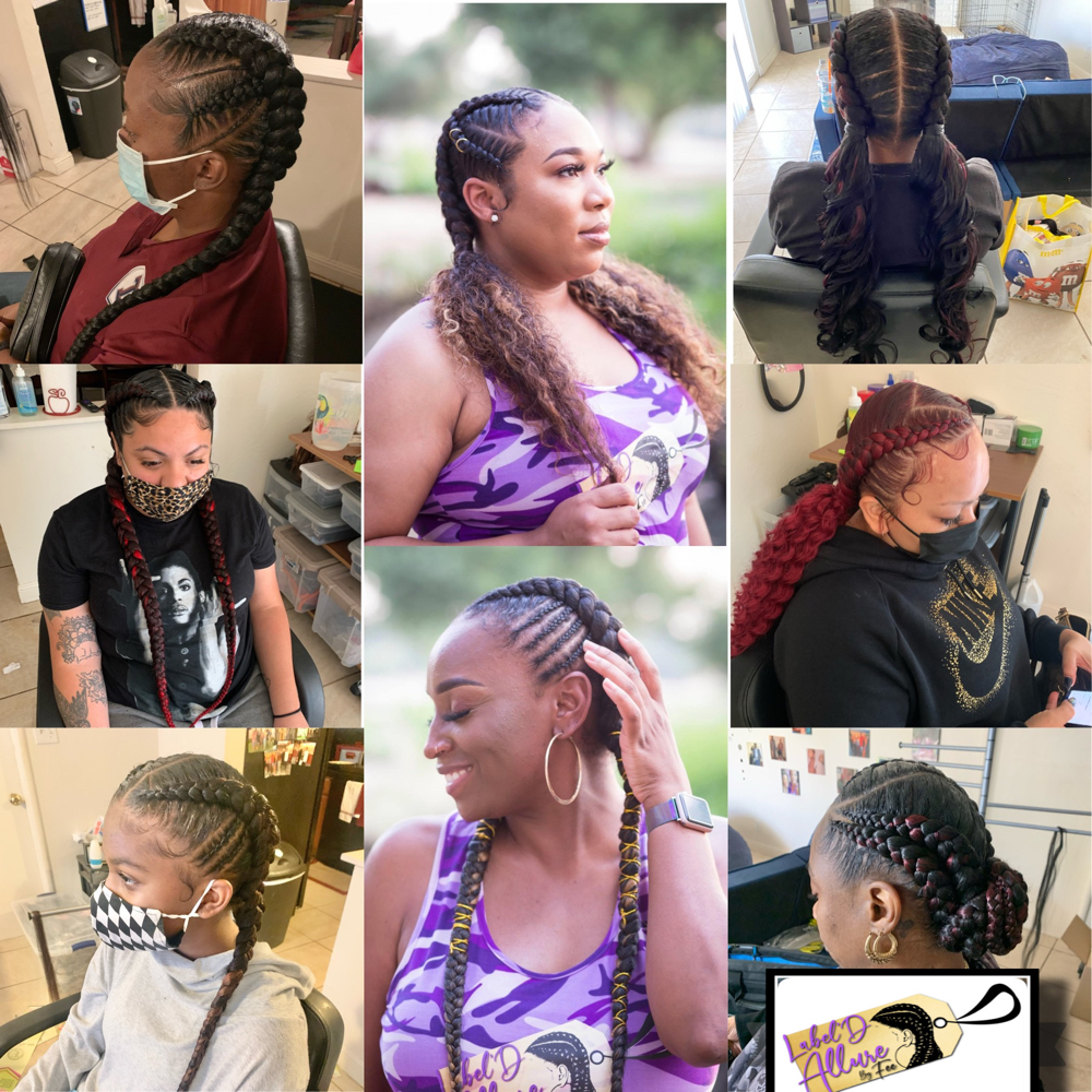 2 Dutch Braid Designs & Freestyles