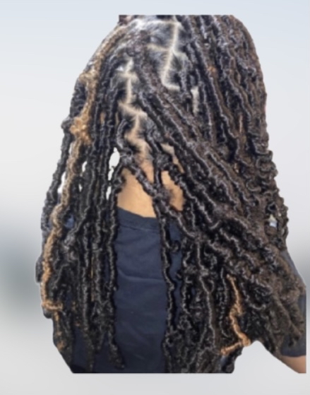 Mid Back Length Locs