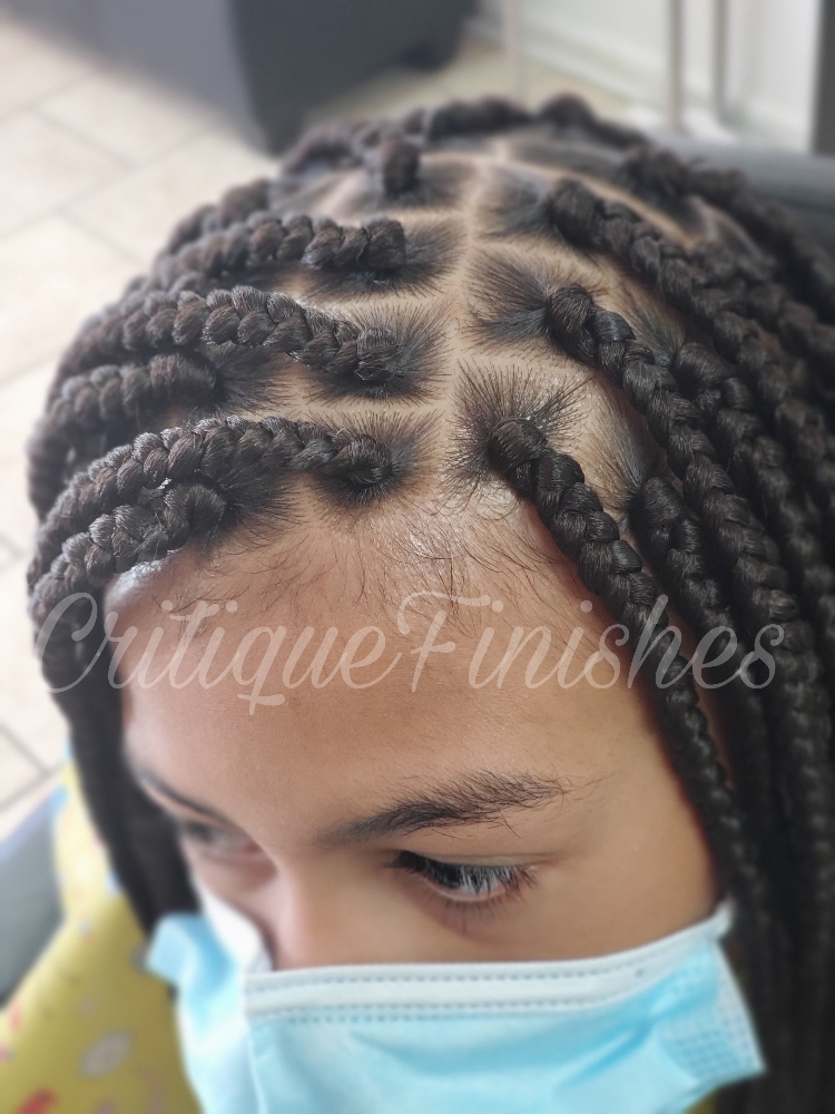 Kids Box Braids 6Y & UNDER at Critique Finishes in Texarkana, TX