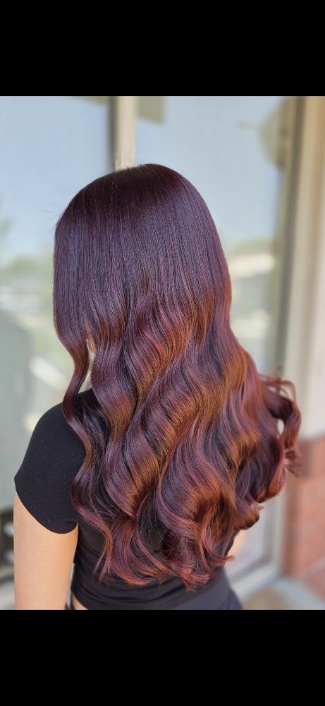 All Over Hair Color