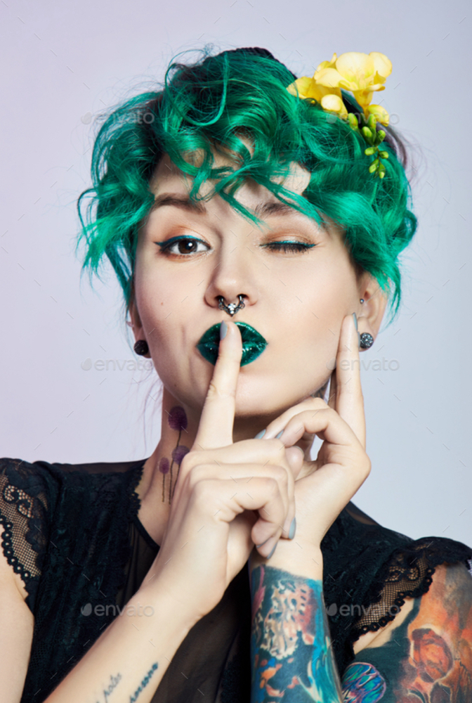 Short Alternative Haircut at Wicked Hair Co. in Keene, NH