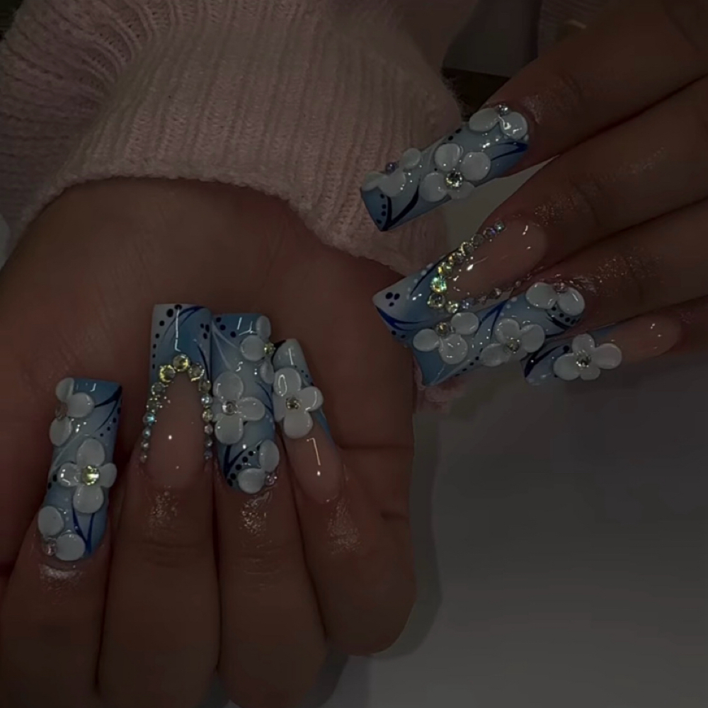 XL Acrylic Refill at Kaisha Nailz in Lawrence, MA