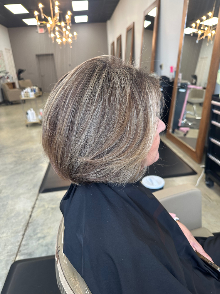 Highlight And Color Touchup