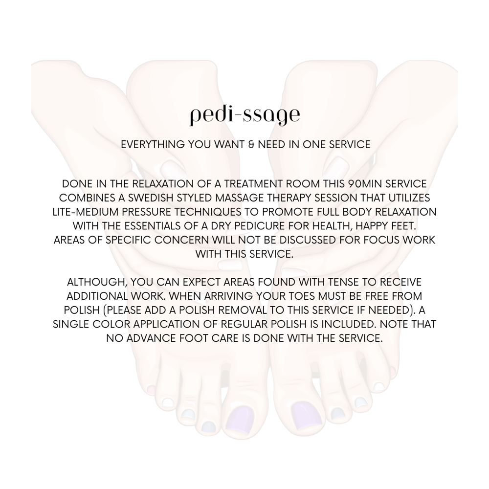 PEDI-ssage