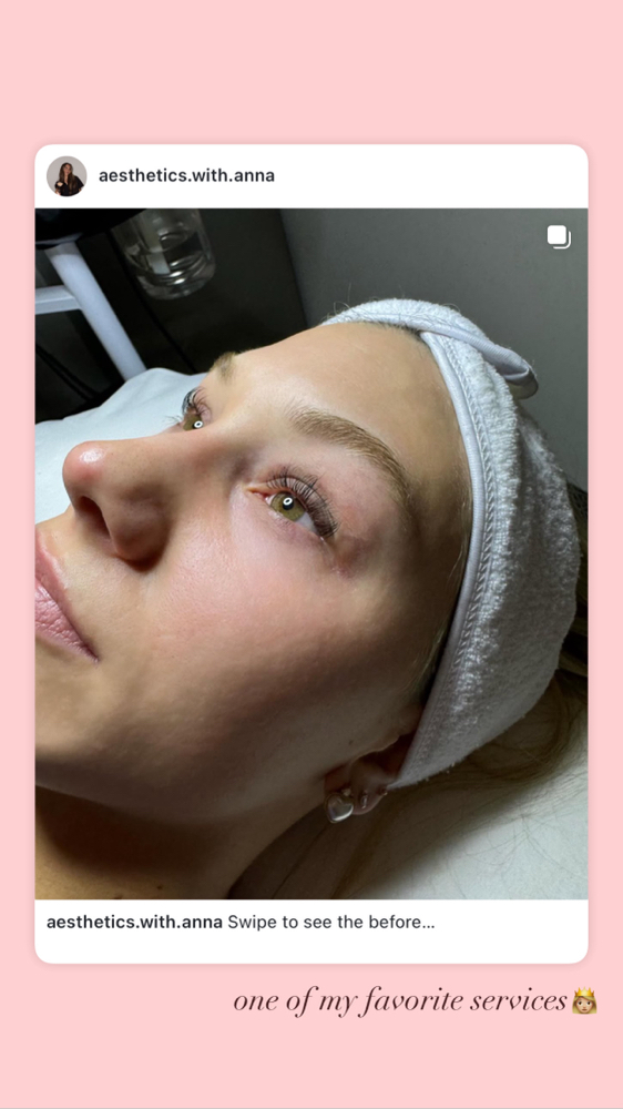 Lash Lift and Tint