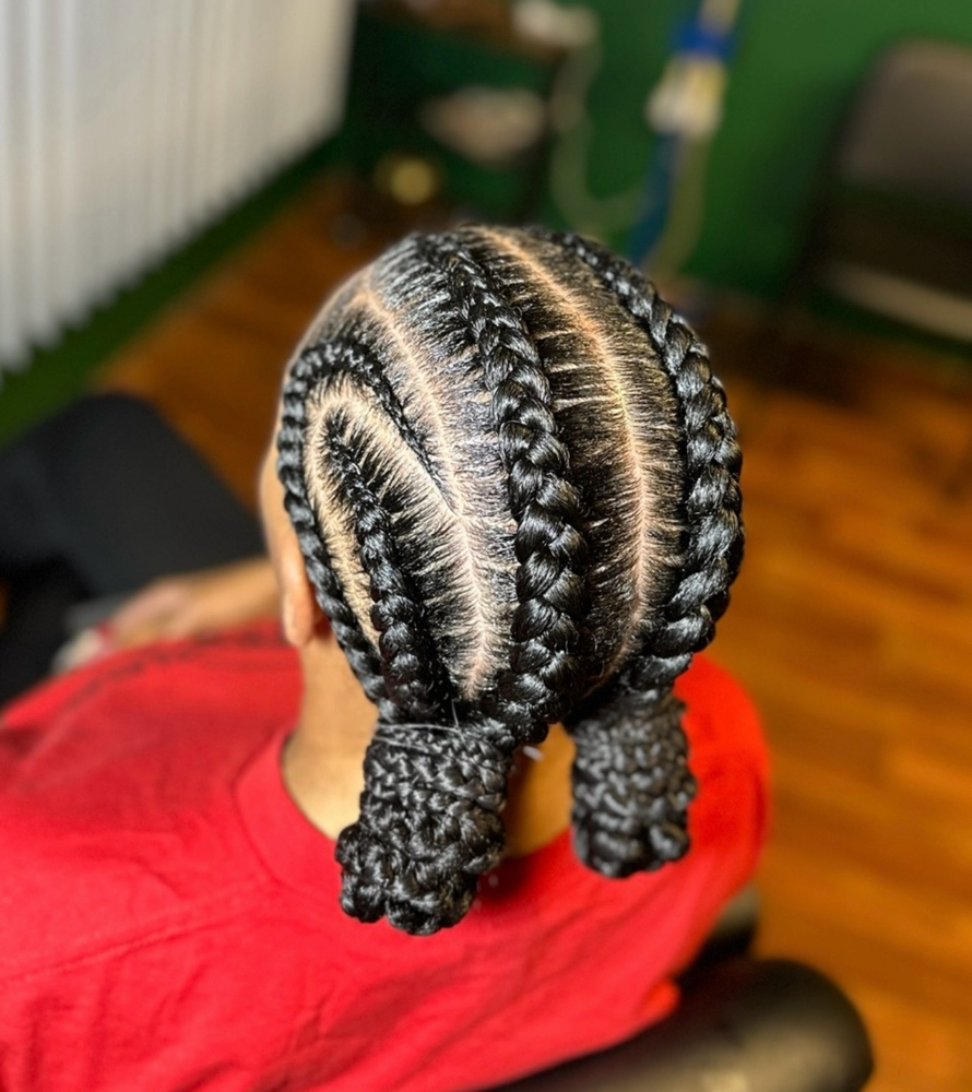 Feed-in Braids at Diverse Styles in Farmville, VA