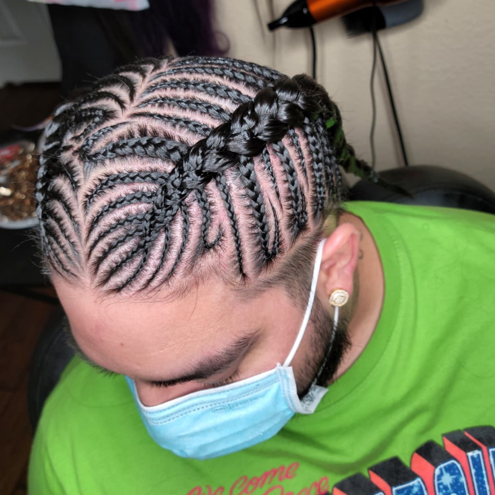 Fishbone Braids With 2 Braids