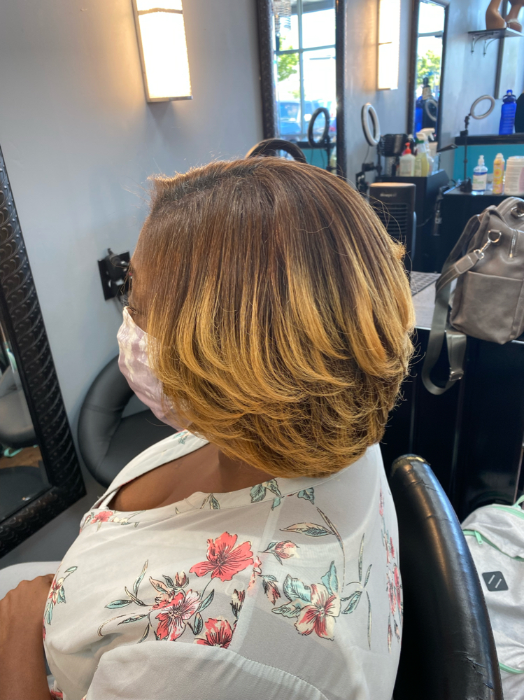 Permanent Color Root Retouch