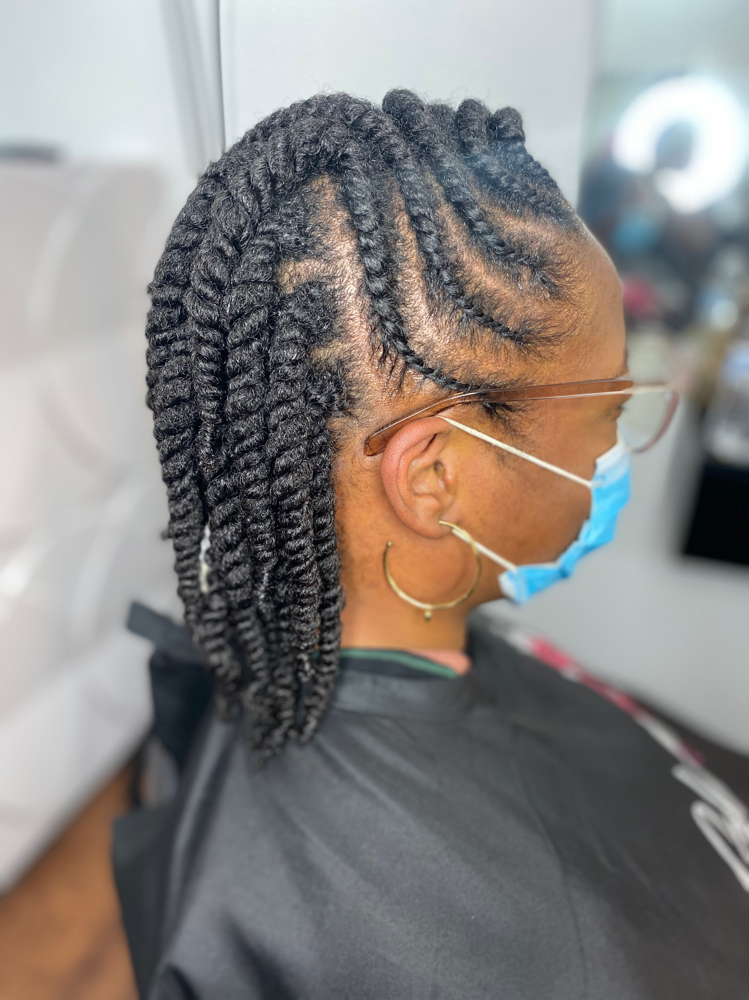 Flat Twist Style