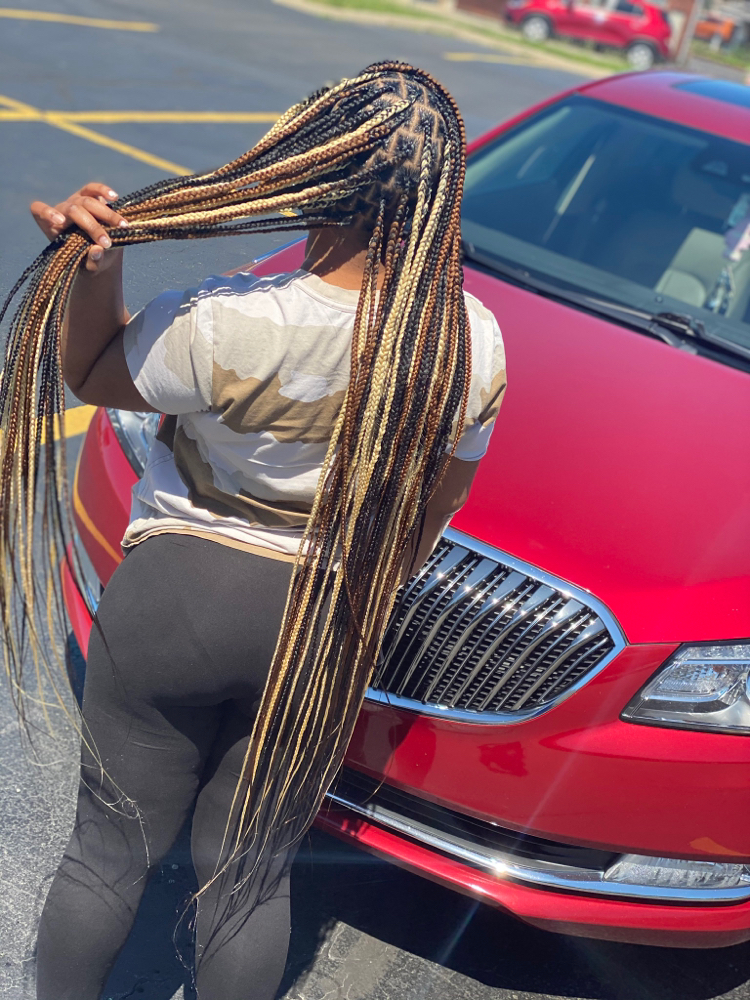 Small Knotless Boxbraids