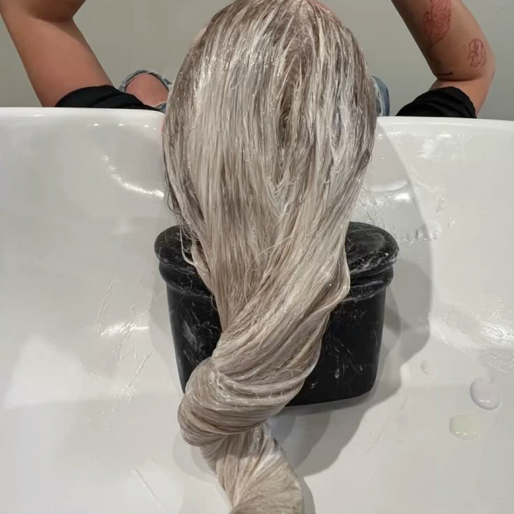 Conditioning Treatment + Wash at Abide Salon in Chattanooga, TN