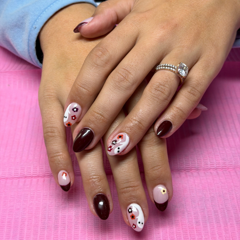 Gel X- Minimal Design at Nails by Rylee B in Cedar Rapids, IA