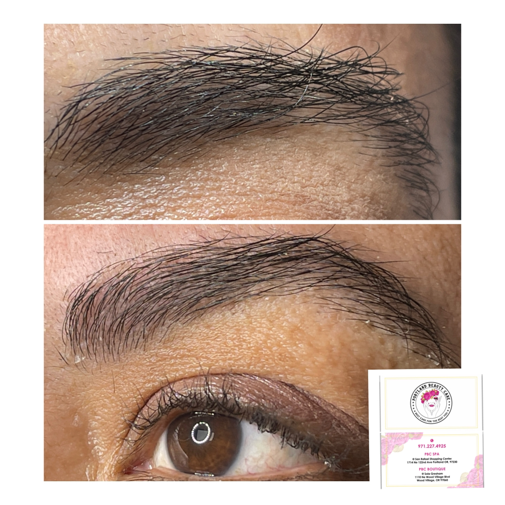 Brow Lamination W/Tint & Shapping