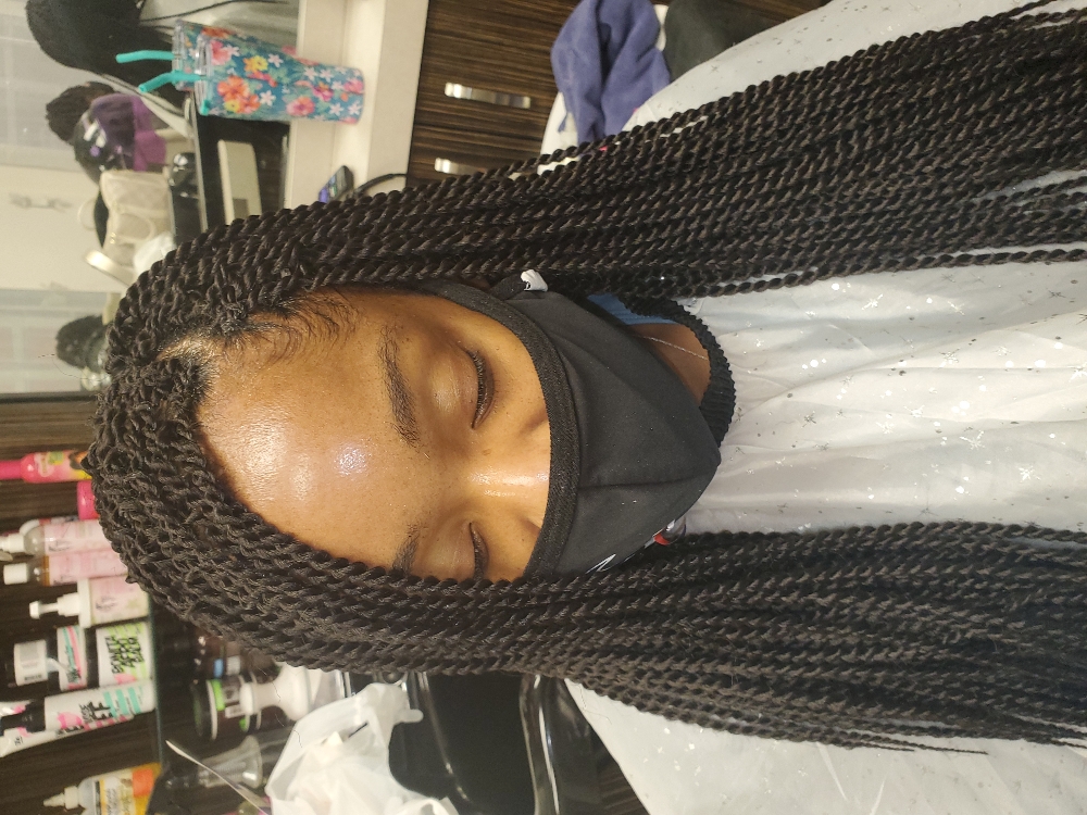 Extra Small Twist Crochet at Josephine's Girls Hair Studio💜🦋 in Houston, TX