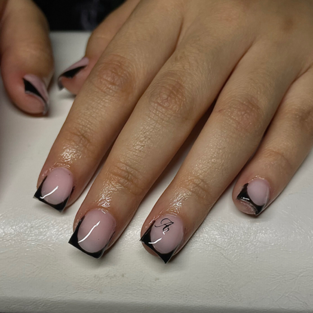 🍡 • Builder gel mani at nailsbyyxsc in Caldwell, ID