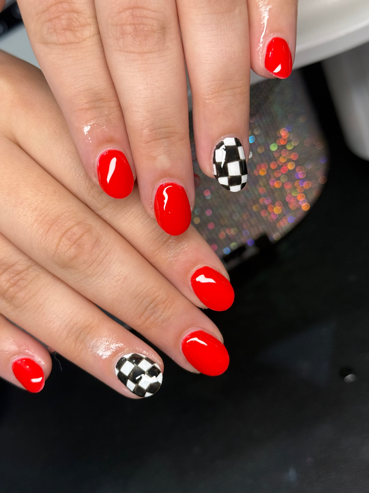 Acrylic Medium Minimal Design at Kaylee McNeal in Ripley, TN