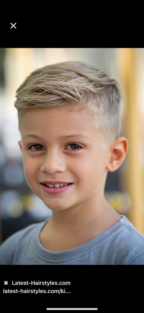 Kids Haircuts 12 & under