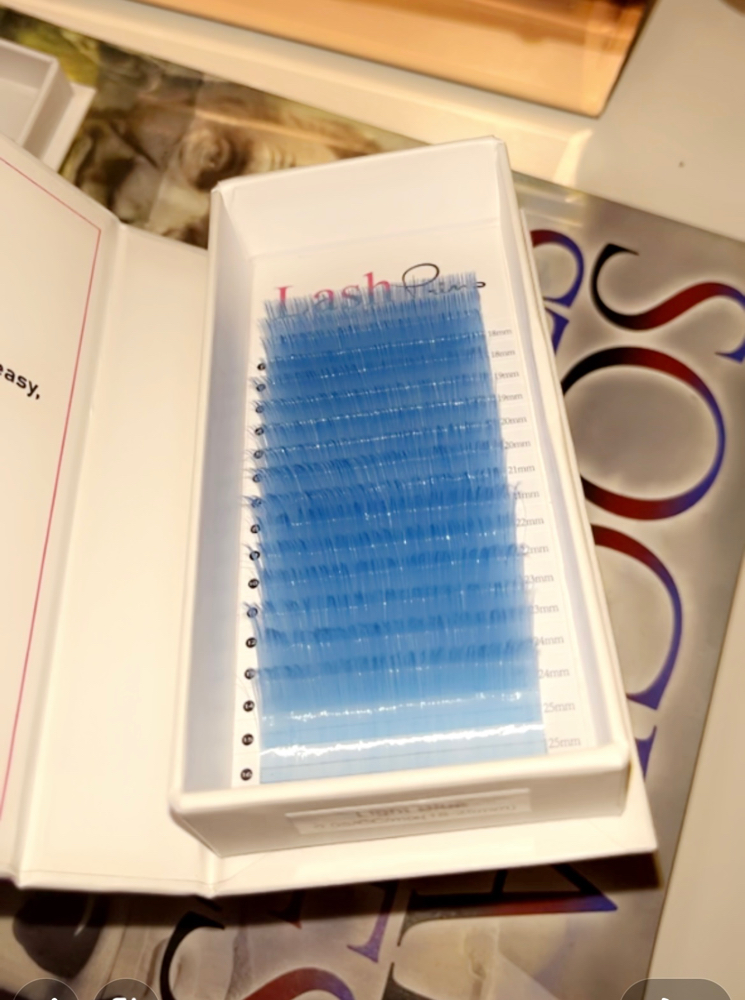 Colored Lashes at LashByKarlita in Amarillo, TX