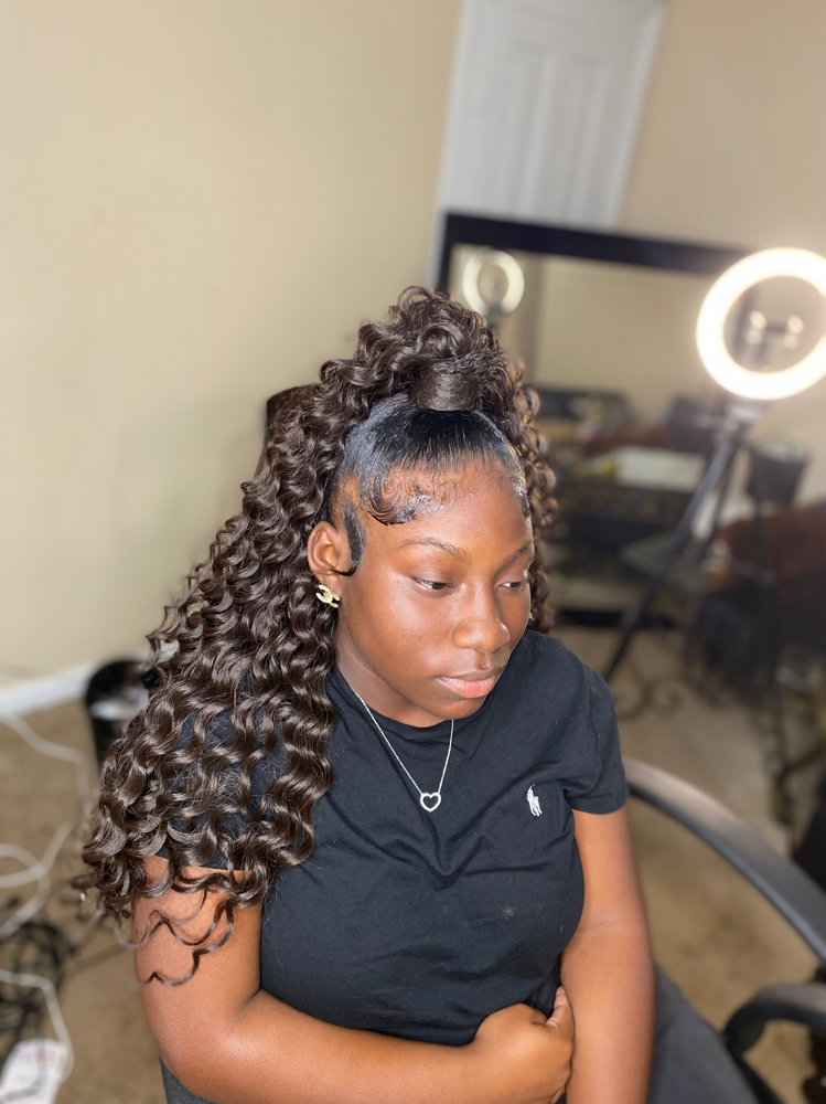 Half Up Half Down ✨