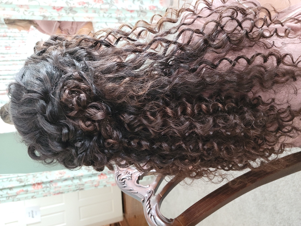 Maintenance Curly Cut at Erica Joy hair artistry in Annapolis, MD