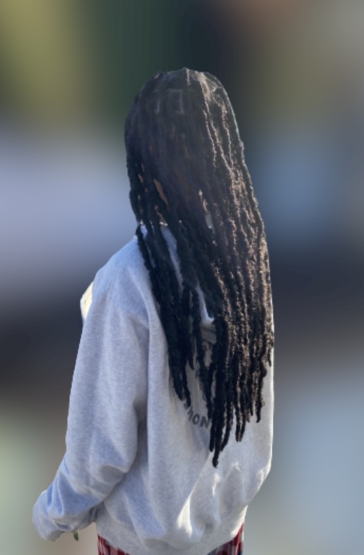 Hip length Faux locs