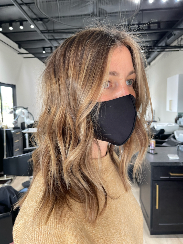 Dry Haircut & Hot Tool Styling at Kristin @ Raven Collective in Encinitas, CA