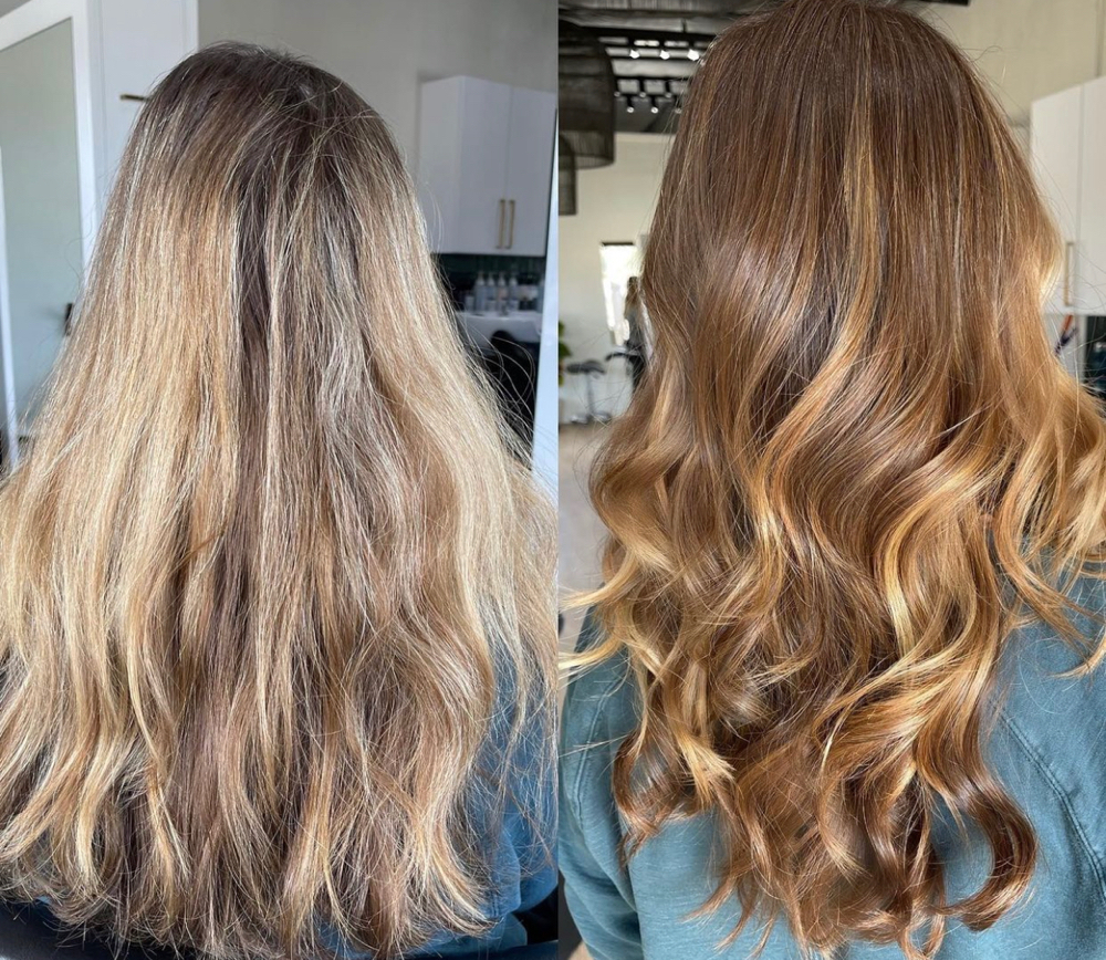 Reverse Balayage at Kristin @ Raven Collective in Encinitas, CA