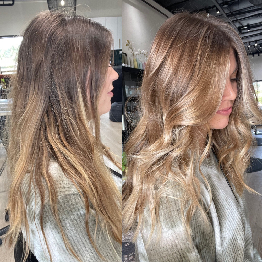 Full Dimentional Balayage at Kristin @ Raven Collective in Encinitas, CA