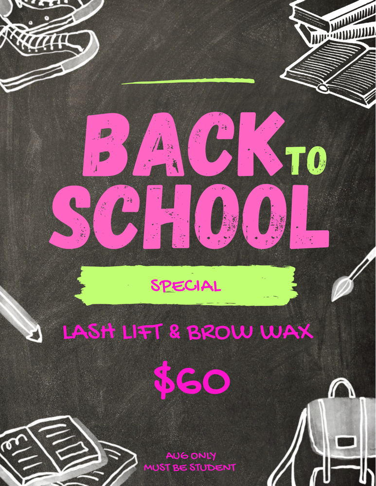Lash Lift & Brow Wax