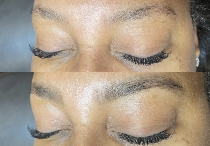Brow Tint at DallasLashTherapy in Dallas, TX