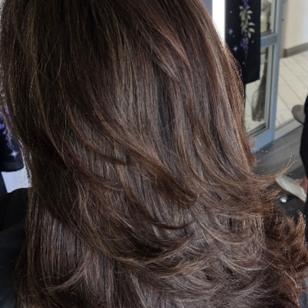 Blowout at Magic Sol Studio in San Antonio, TX