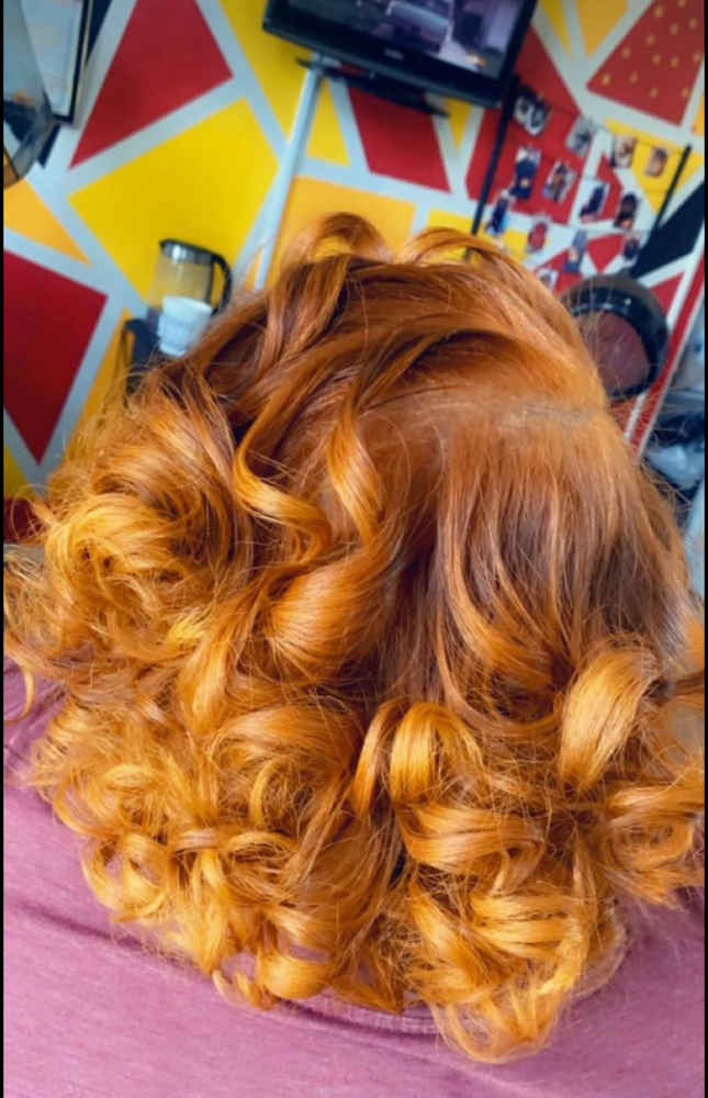 Color T-Up W/ Curl
