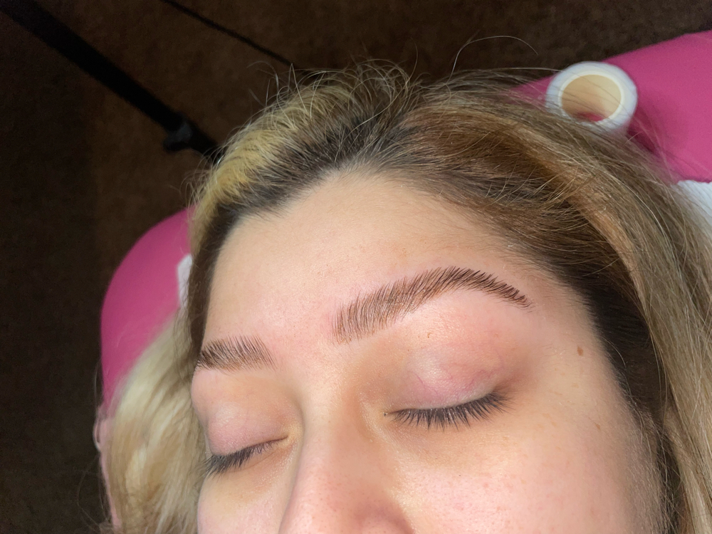 Eyebrow Lamination, Tint & Wax