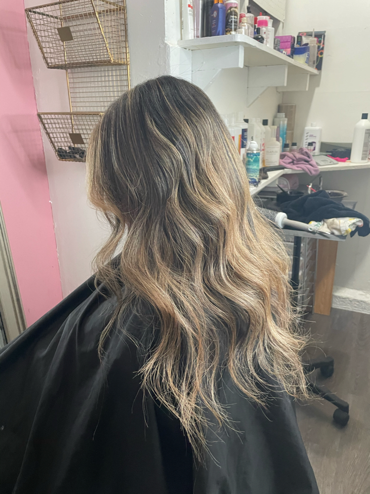 Blonding Retouch