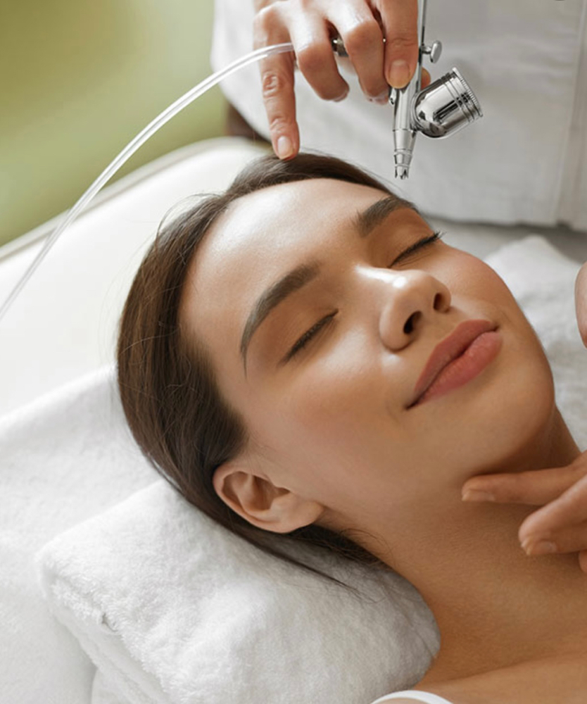 Hydrodermabrasion with Oxygen
