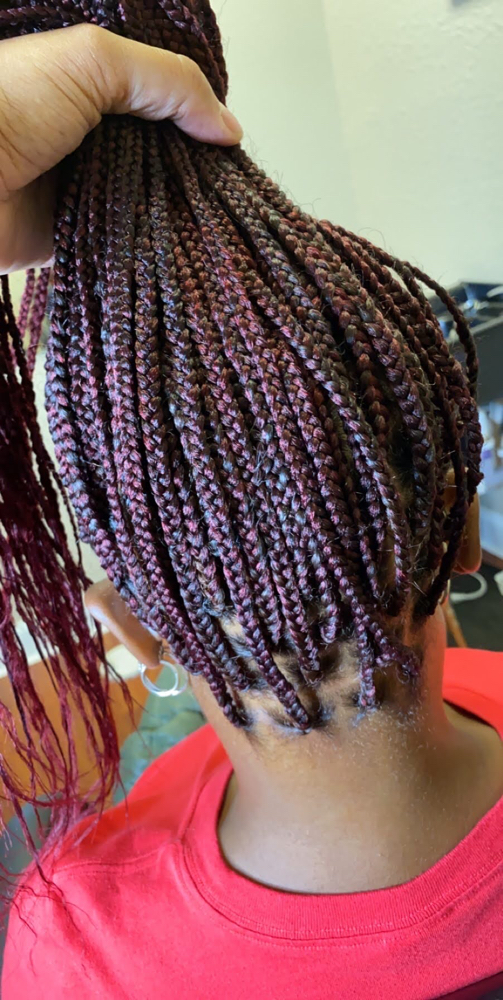 Small Knotless Braids