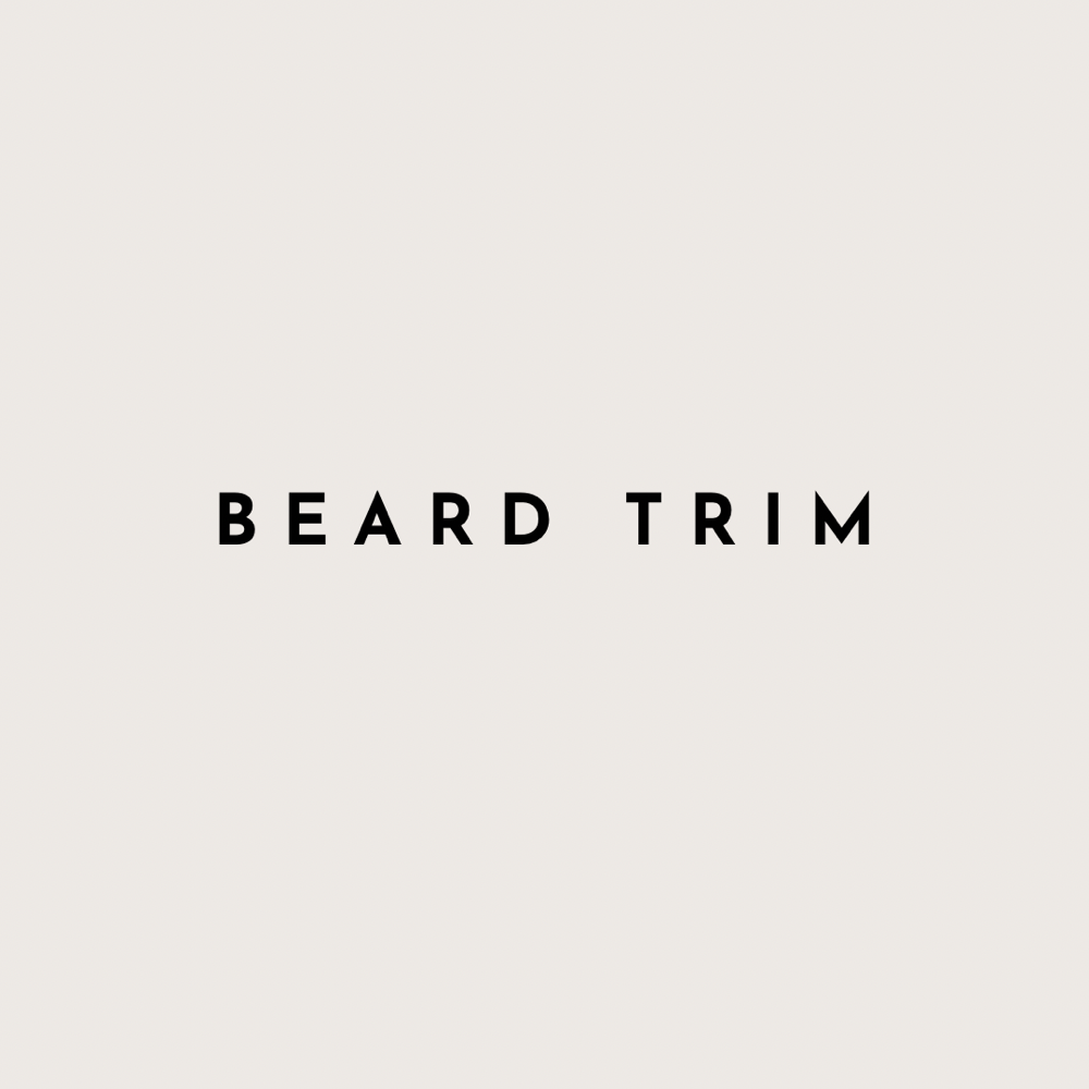 Beard Trim